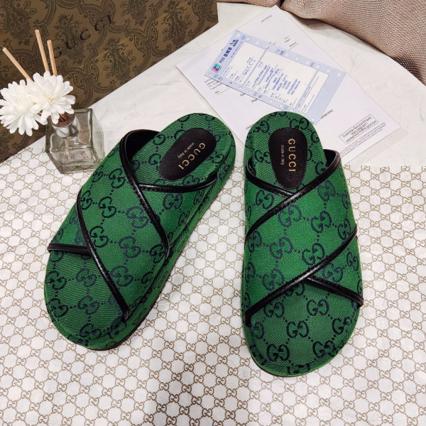 G*u*i gg multicolor platform sandal
