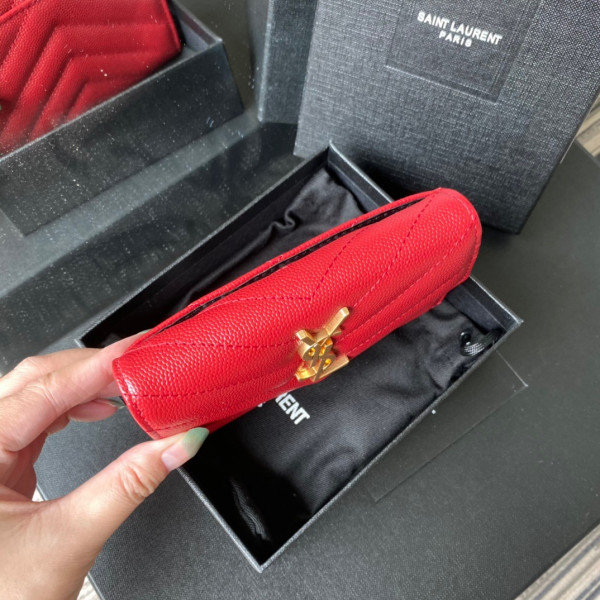 Y*L monogram small envelope wallet in