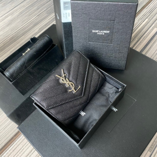 Y*L monogram small envelope wallet in