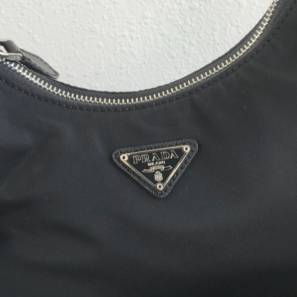 Pra*a nylon hobo bag