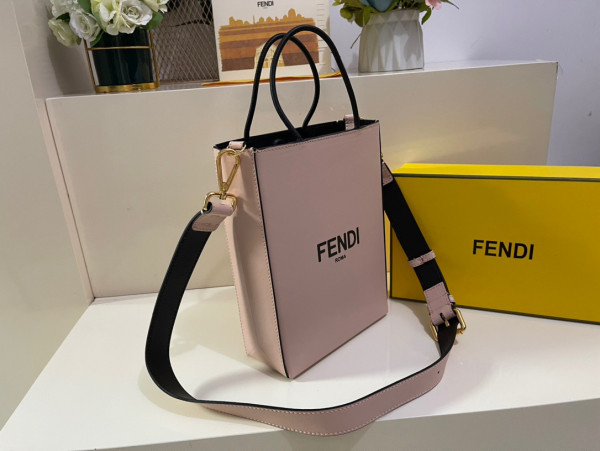 F**di pack small shopping bag