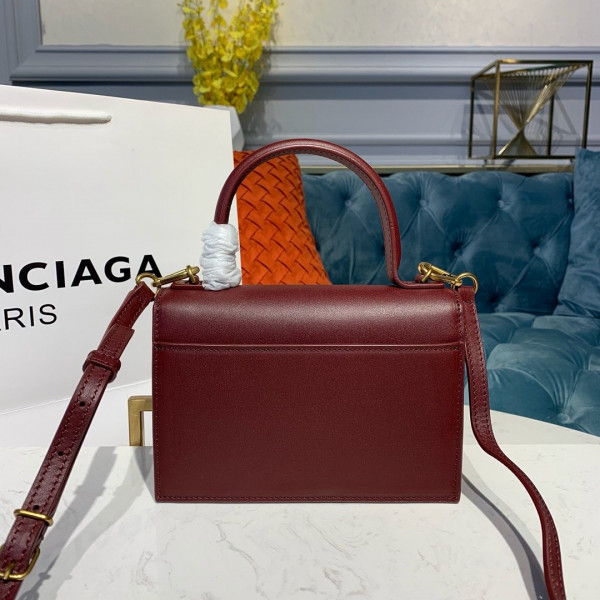 Ba*len*cia*ga sharp xs satchel