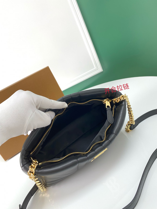 B**rry small quilted lambskin soft lola bag