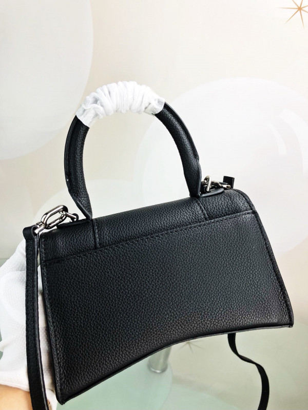 Ba*len*cia*ga hourglass xs top handle bag