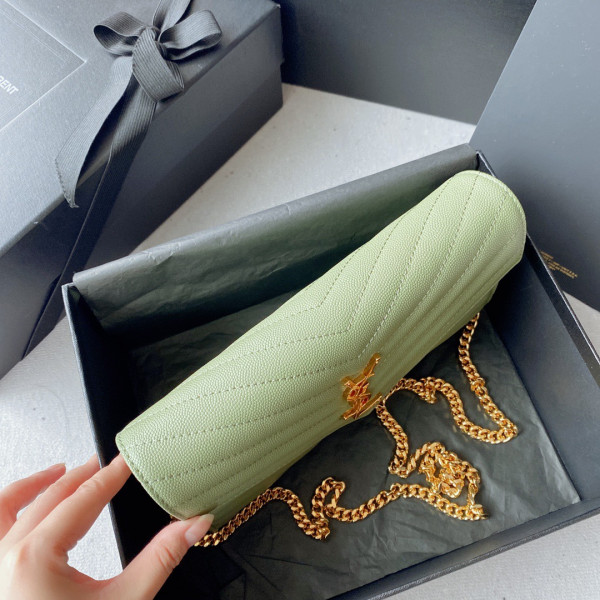 Y*L cassandre matelassÉ chain wallet