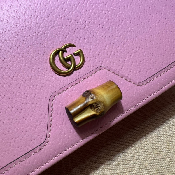 G*u*i diana mini bag with bamboo