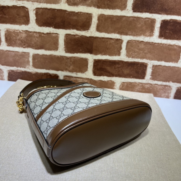 G*u*i large shoulder bag with interlocking g