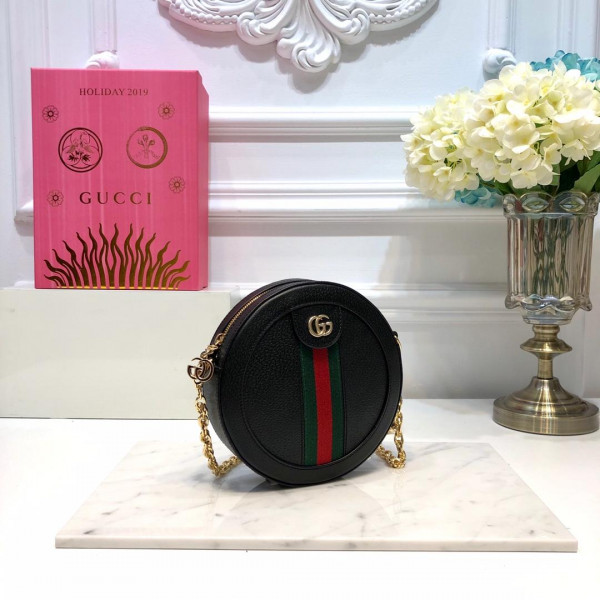 G*u*i ophidia mini round shoulder bag