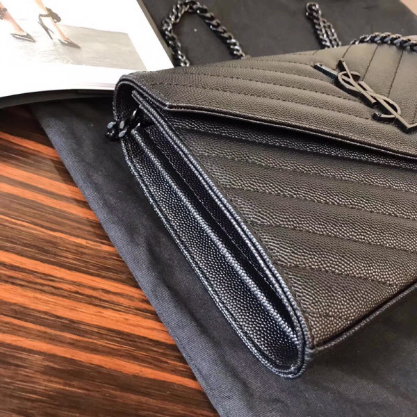 Y*L cassandre matelassÉ chain wallet