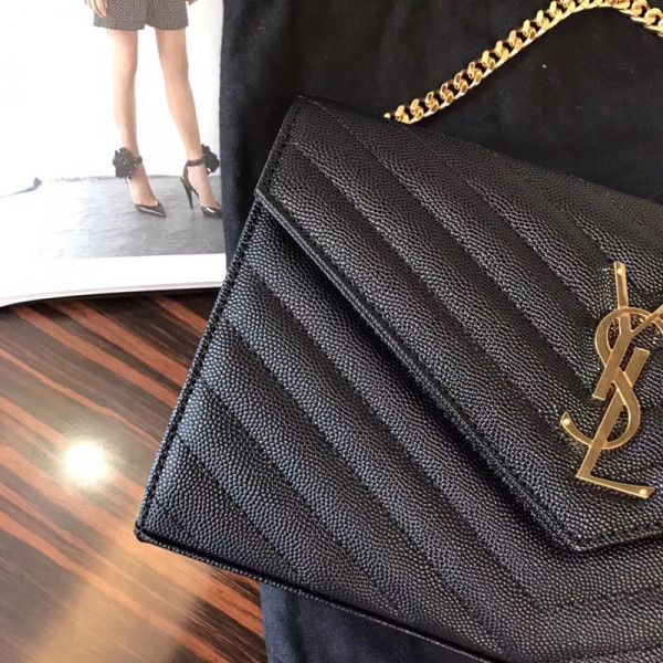 Y*L cassandre matelassÉ chain wallet