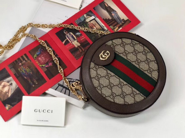 G*u*i ophidia mini gg round shoulder bag
