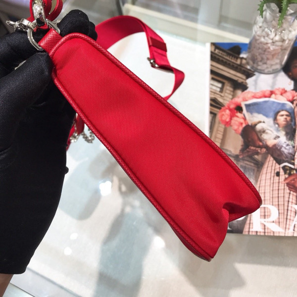 Pra*a nylon hobo bag