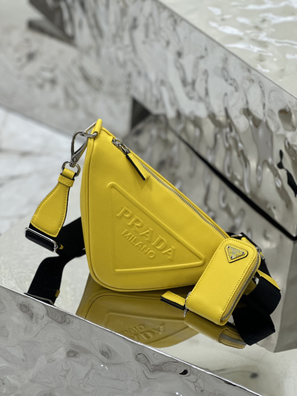 Pra*a triangle bag