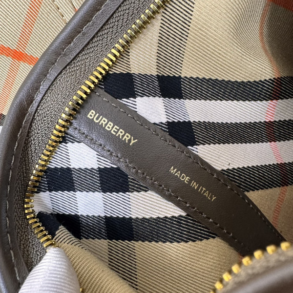 B**rry medium check tote bag-41*14*26cm